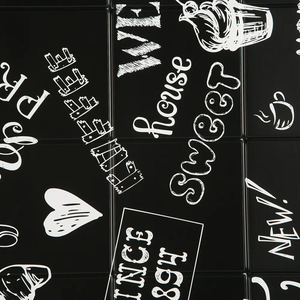 Santreyd Панель ПВХ «Либерика» - стильная отделка с принтом плитки 960×485 мм 82379363 STLM-0025884