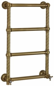 Полотенцесушитель MIGLIORE Edera DX ML.EDR-EL.101, 41 x 75 см электрический, бронза, провод справа