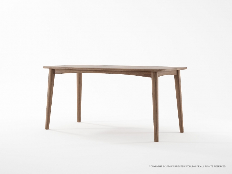 535_1064 Стол обеденный прямоугольный 160 Karpenter GRASSHOPPER - Вид №1