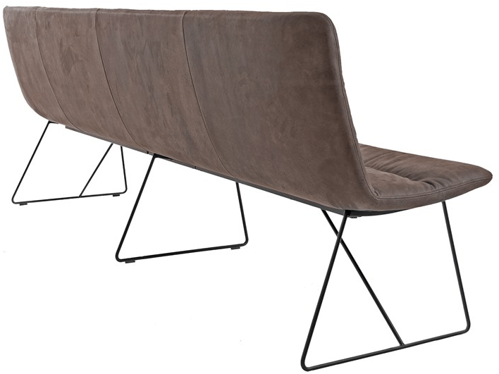 KFF Мягкая скамейка со спинкой Arva light sun-id-1417935 - Вид №2