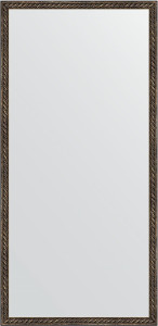 BY 1047 Зеркало в багетной раме - витая бронза 26 mm EVOFORM Definite