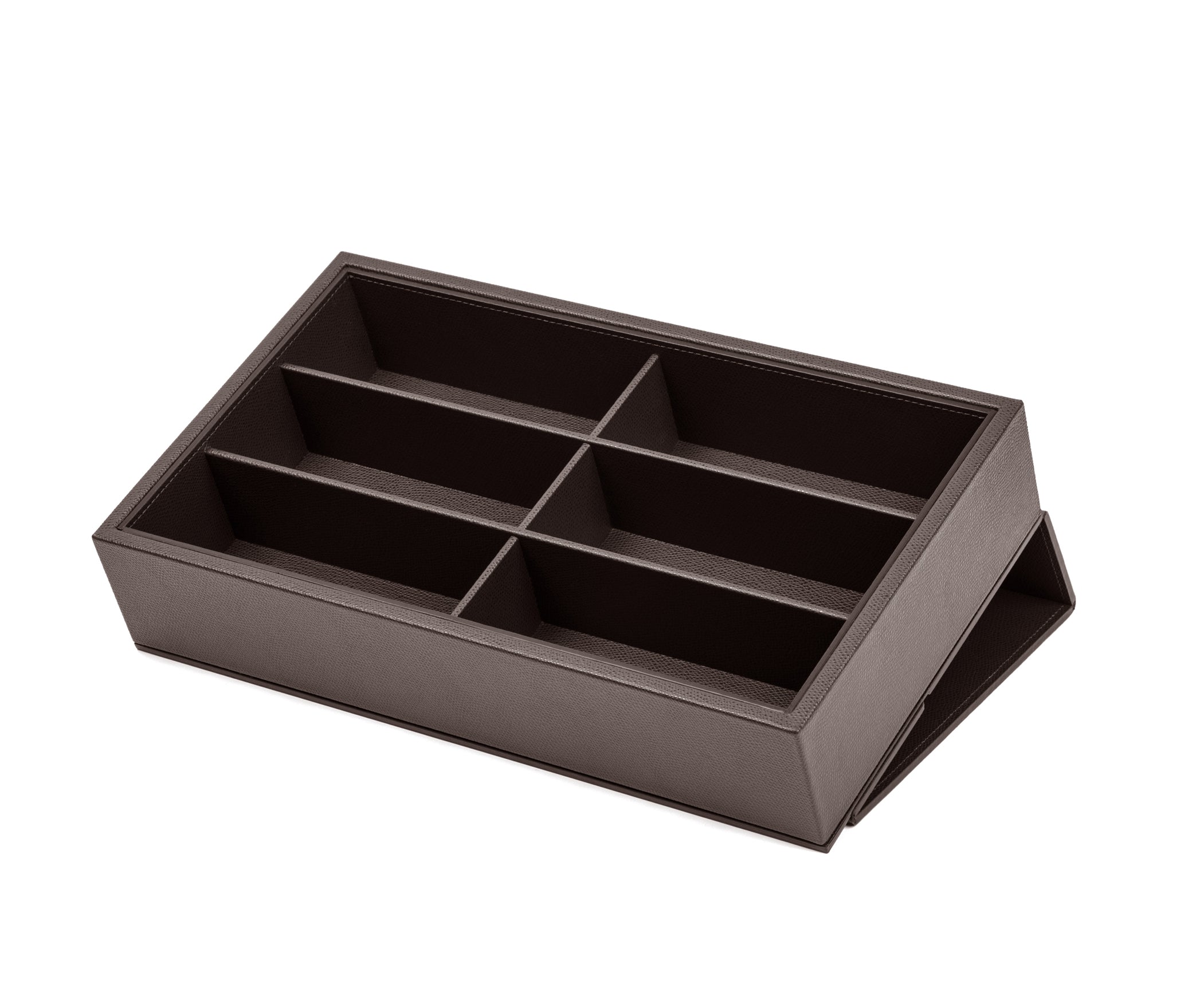 Коробка для очков - 37X22XH8 см / тканая кожа_темно-синий Pinetti 00.1389.061.003 - Вид №1