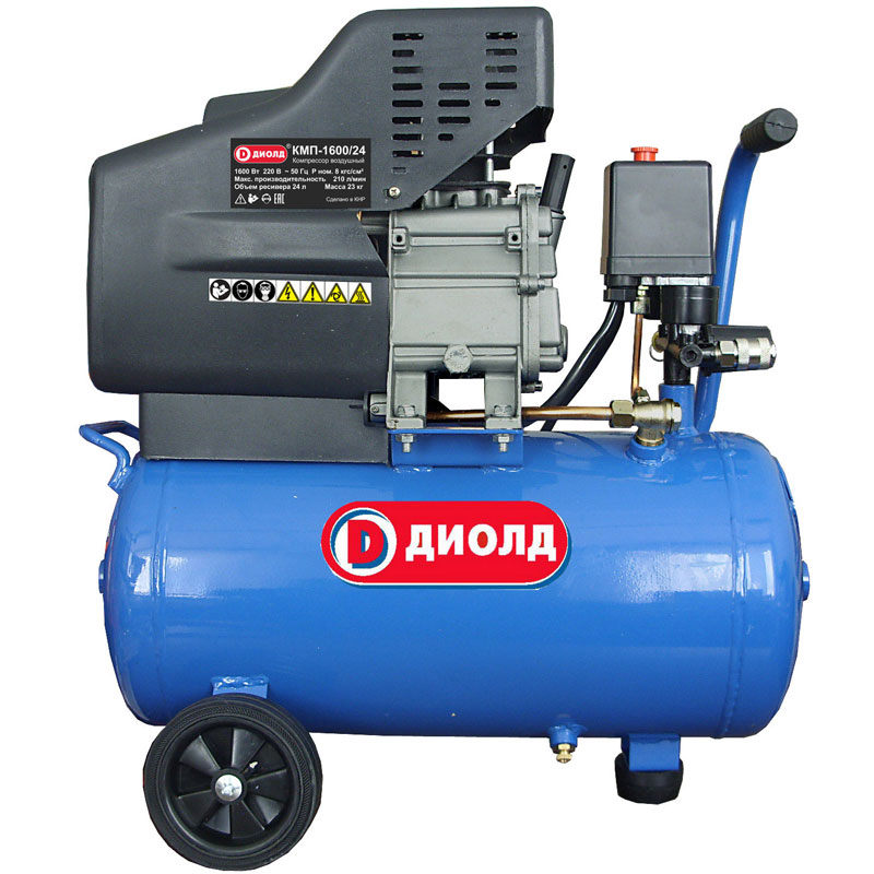 Компрессор поршневой масляный Диолд КМП-1600/24 8106175 STDN-0095836
