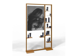 Алюминиевая напольная витрина для брошюр