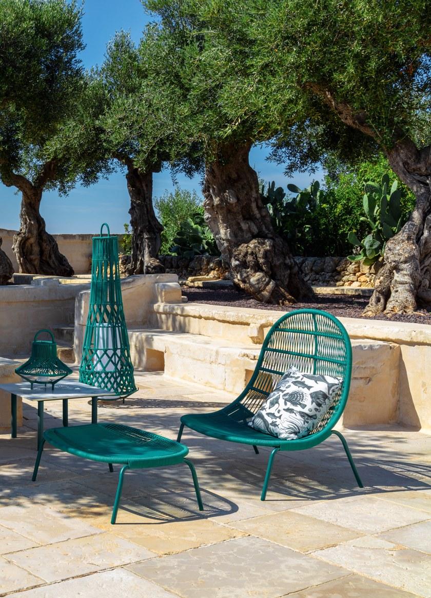 Talenti Подставка для ног прямоугольная веревочная Panama Panpof - Вид №3