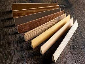 Биосовместимый трехслойный деревянный плинтус