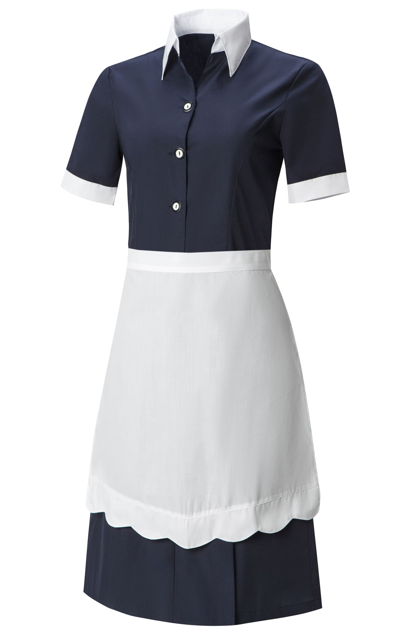 4957087 Фартук укороченный  цвет white (белый) GRACE  Одежда для обслуживающего персонала  размер  - Вид №3