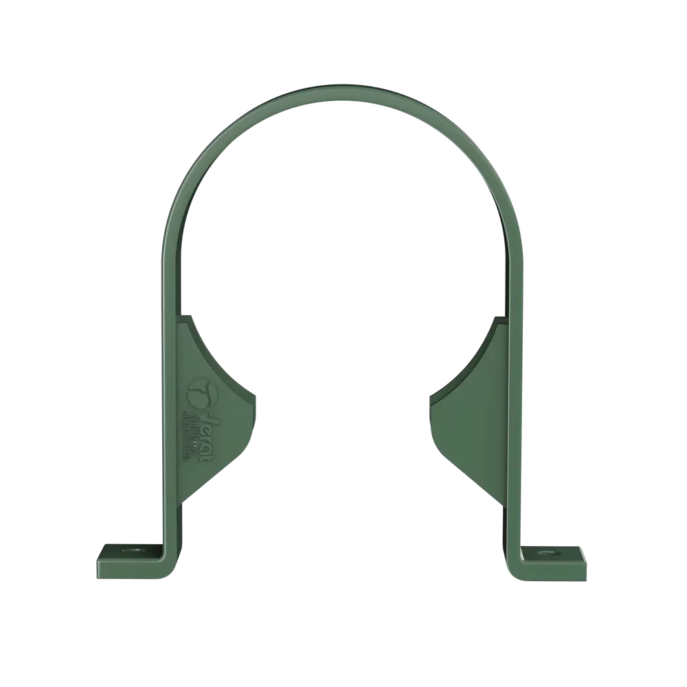 Хомут для водосточной трубы 82 мм цвет зелёный ТЕХНОНИКОЛЬ STLM-2138191 - Вид №1