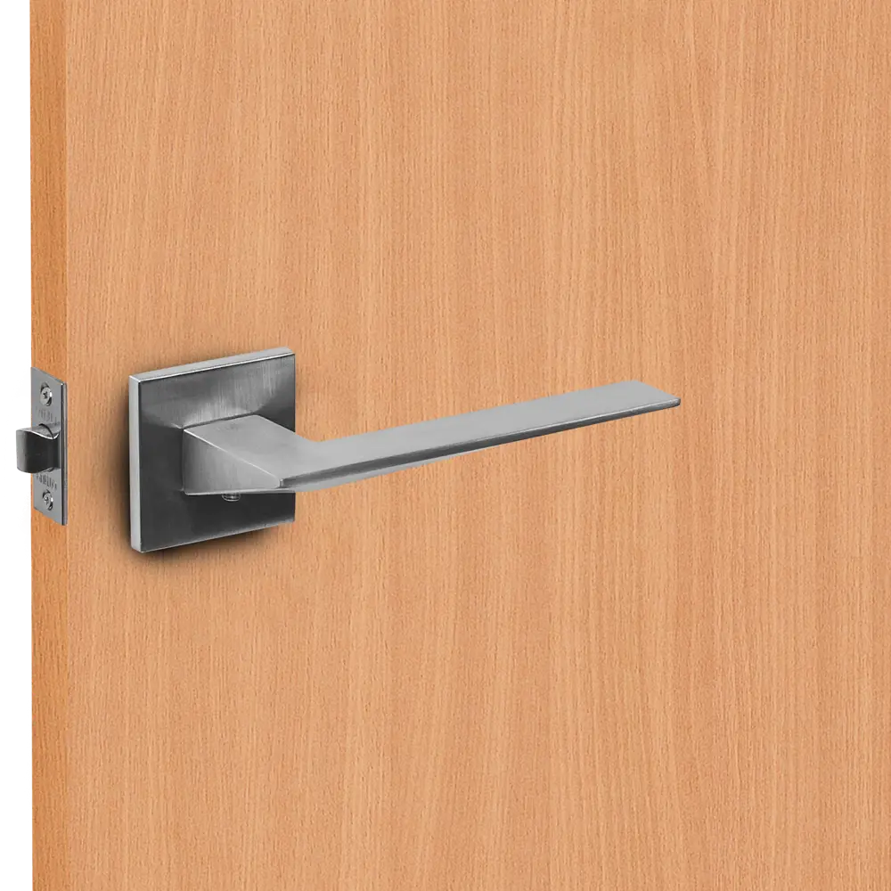 Дверные ручки PUNTO Ilusion для межкомнатных дверей в матовом хроме 85203185 STLM-0059846 - Вид №4