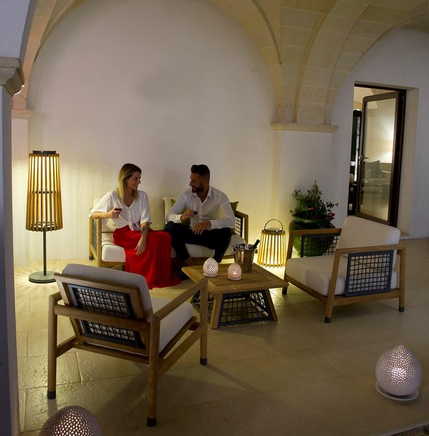 Unopiù Садовое кресло из тика с подлокотниками Quadra Pamopol - Вид №9