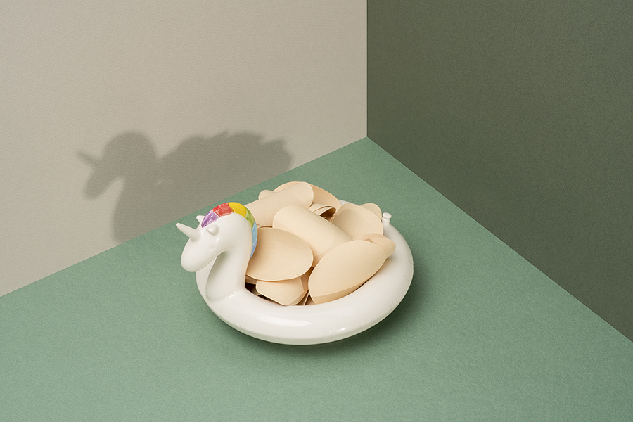 DYFLOSBUN Блюдо сервировочное , floatie unicorn, 11х16х18 см Doiy  - Вид №2