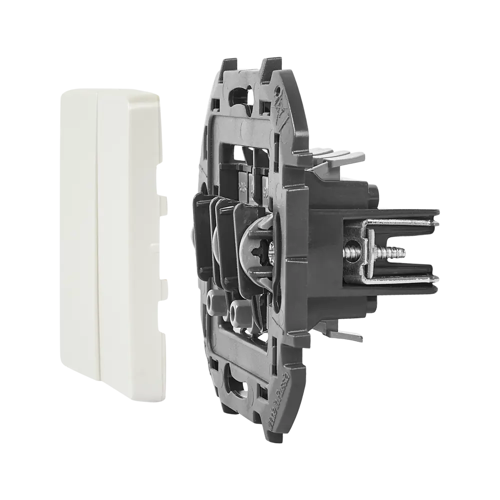 LEXMAN LILIAN — двухклавишный выключатель скрытого монтажа в жемчужном исполнении 86761698 STLM-1105728 - Вид №5