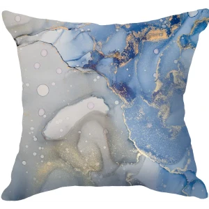 Подушка Монца 40x40 см цвет серо-голубой