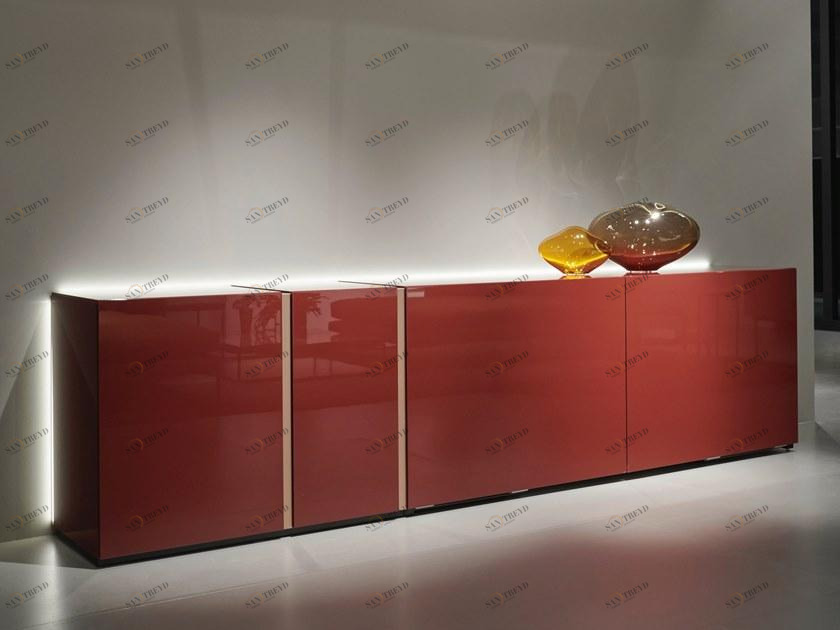 Kettnaker Буфет из лакированной древесины с раздвижными дверцами sun-id-1411974