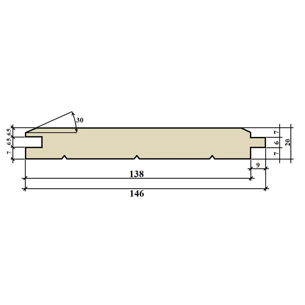 Santreyd Имитация бруса Оптима - еловые панели для натуральной отделки 81947973 STLM-0014609 - Вид №9