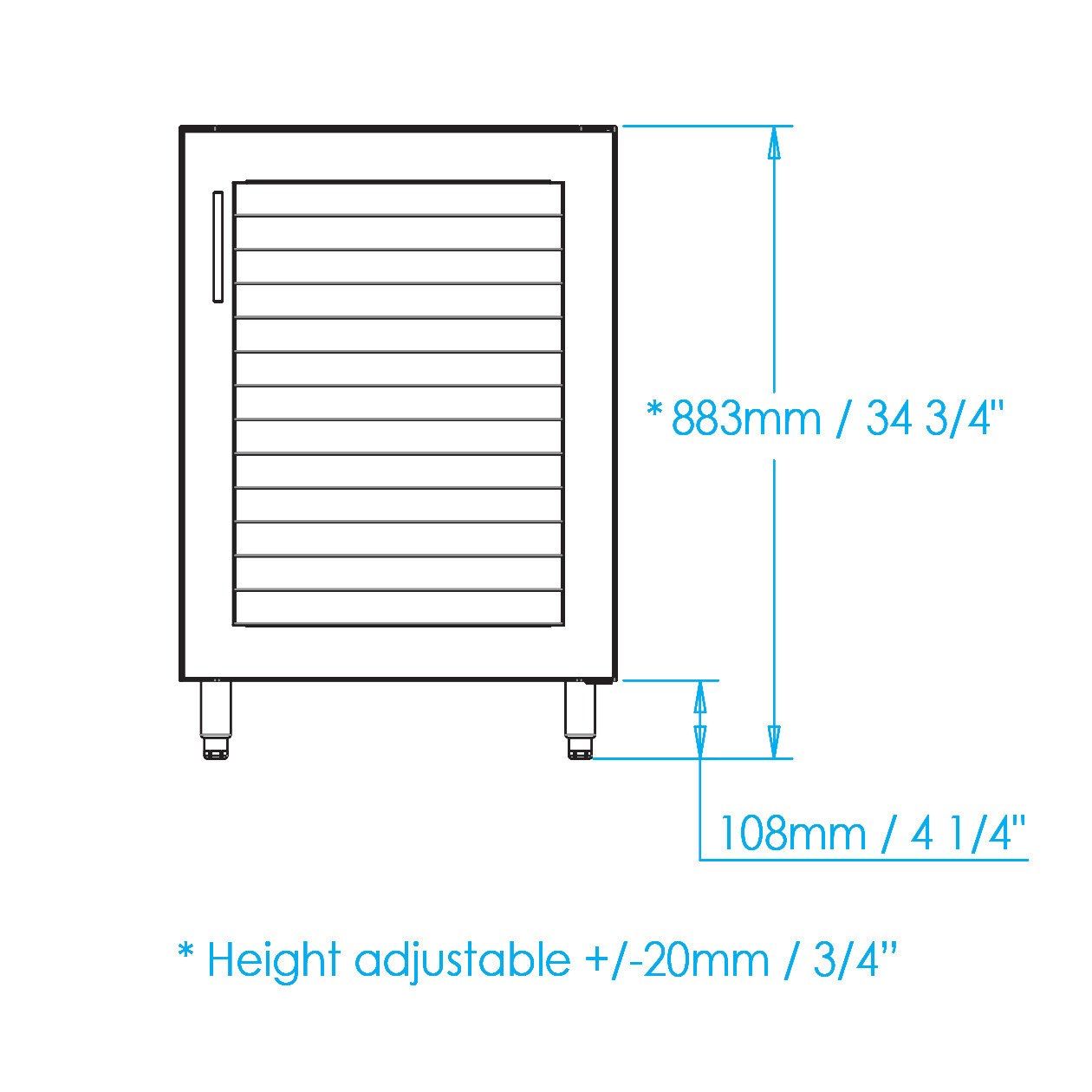 Шкаф с подогревом из нержавеющей стали Kalamazoo K-WRM-24 ARCH-00069898 - Вид №2