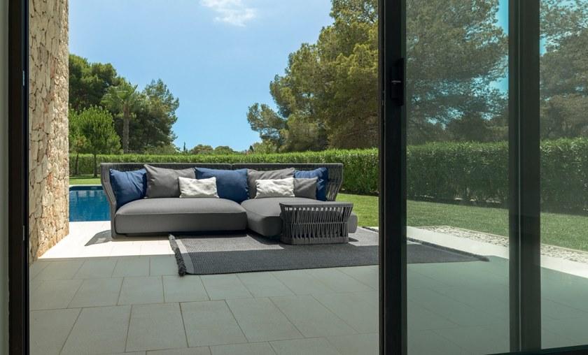 Talenti Модульный садовый диван из ткани и веревки Cliff sun-id-1425103 - Вид №30