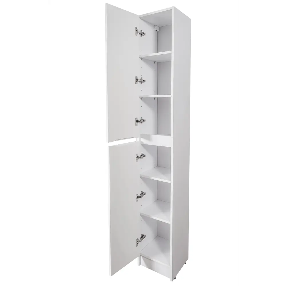 Пенал для ванной KONSENSA Терни - узкий шкаф с полками для организации пространства 89383208 STLM-1514036 - Вид №5