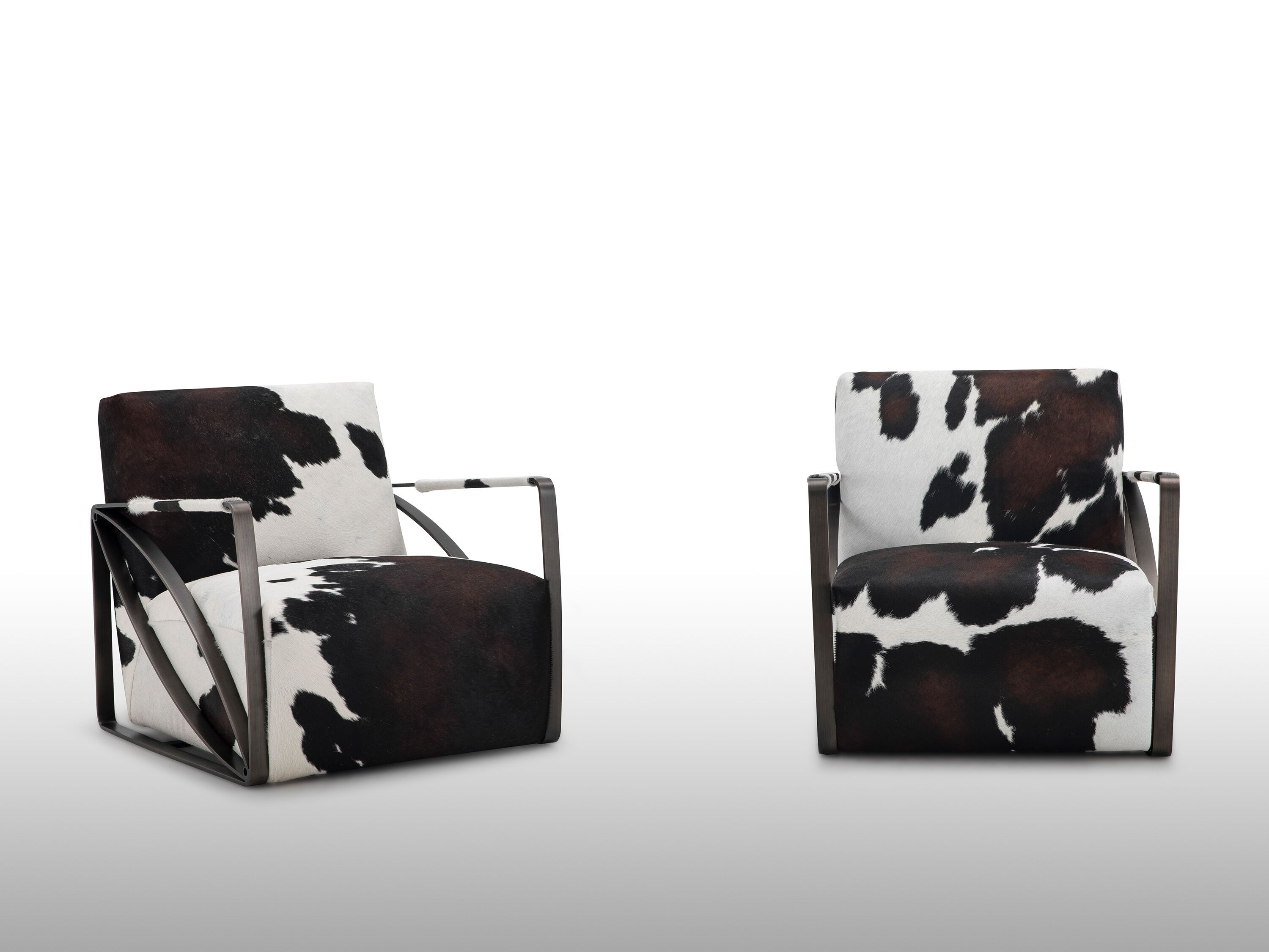 Кожаное кресло с подлокотниками CAMPO DE' FIORI YVOIRE ARCH-00088513 - Вид №9