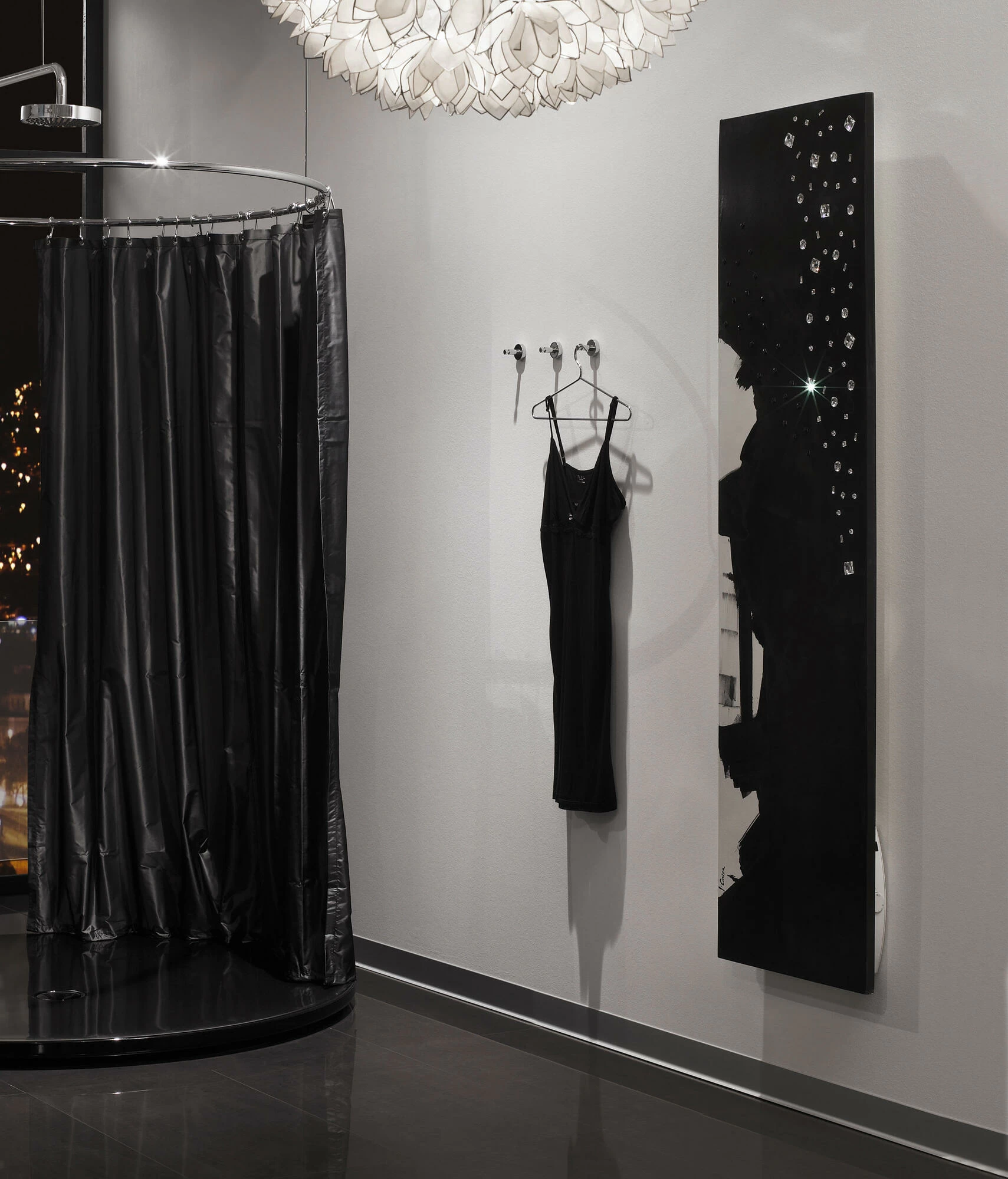 Электрический радиатор 210 x 60 cm Nuit étoilée Cinier  1300 Вт sun-id-1218009 - Вид №2