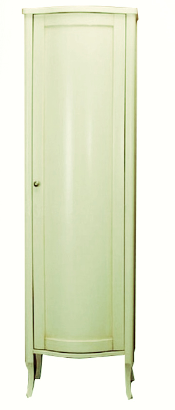 Витрина MIGLIORE Bella ML.BLL-VE450.AV с дверцей, белый матовый  - Вид №3