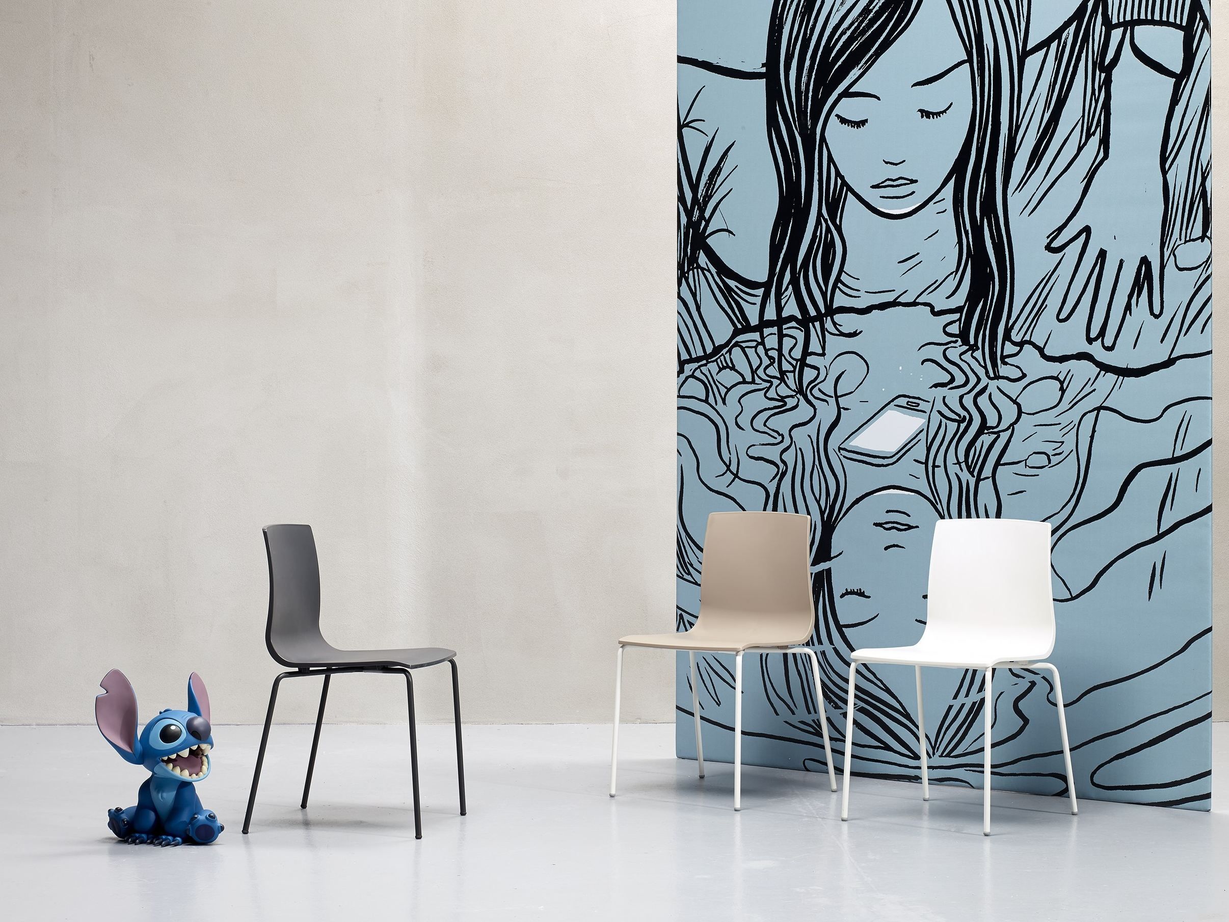 Стул из инженерного пластика S-CAB Алиса ARCH-00092779 - Вид №1