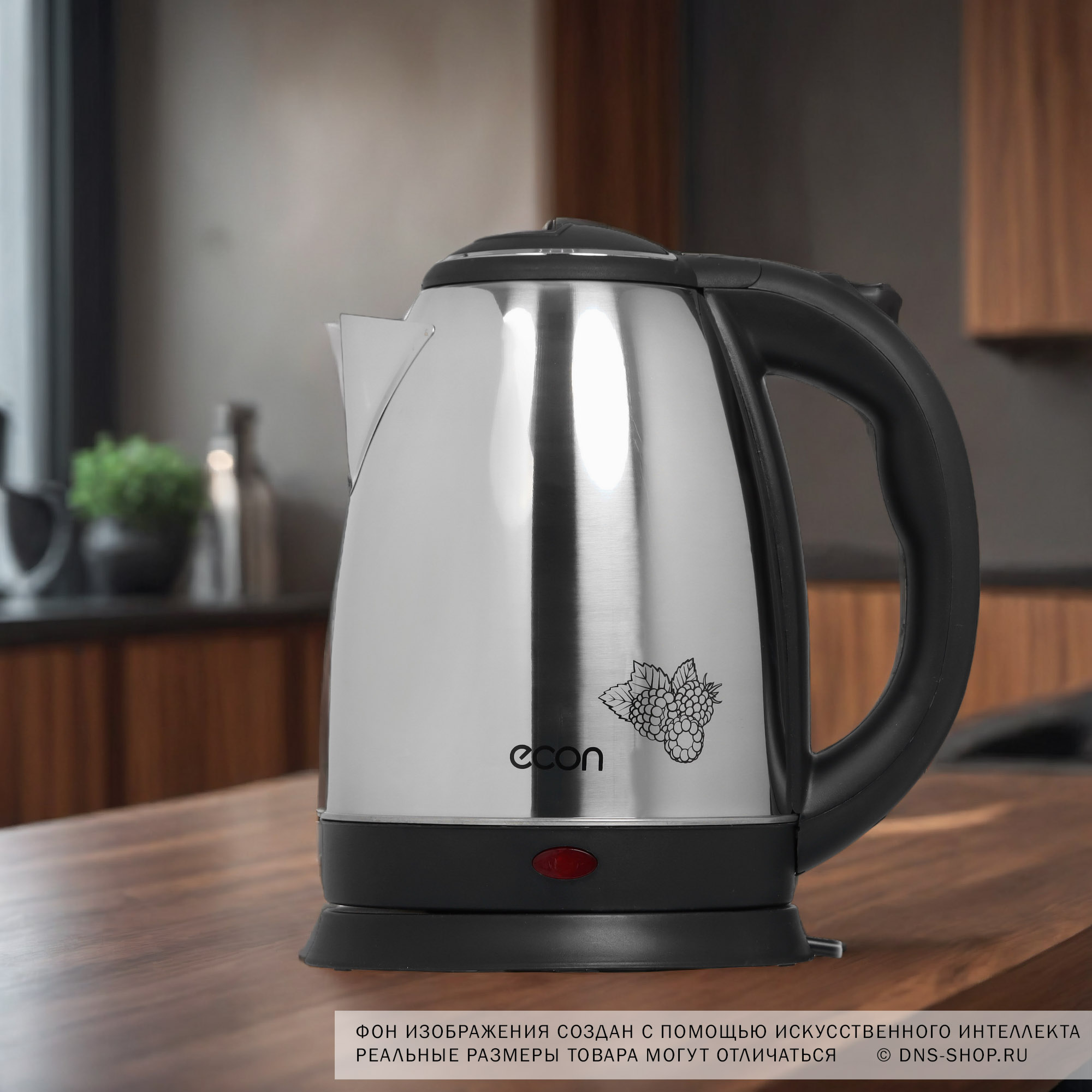 8144966 Электрочайник ECON ECO-1870KE серебристый STDN-0026404 - Вид №8