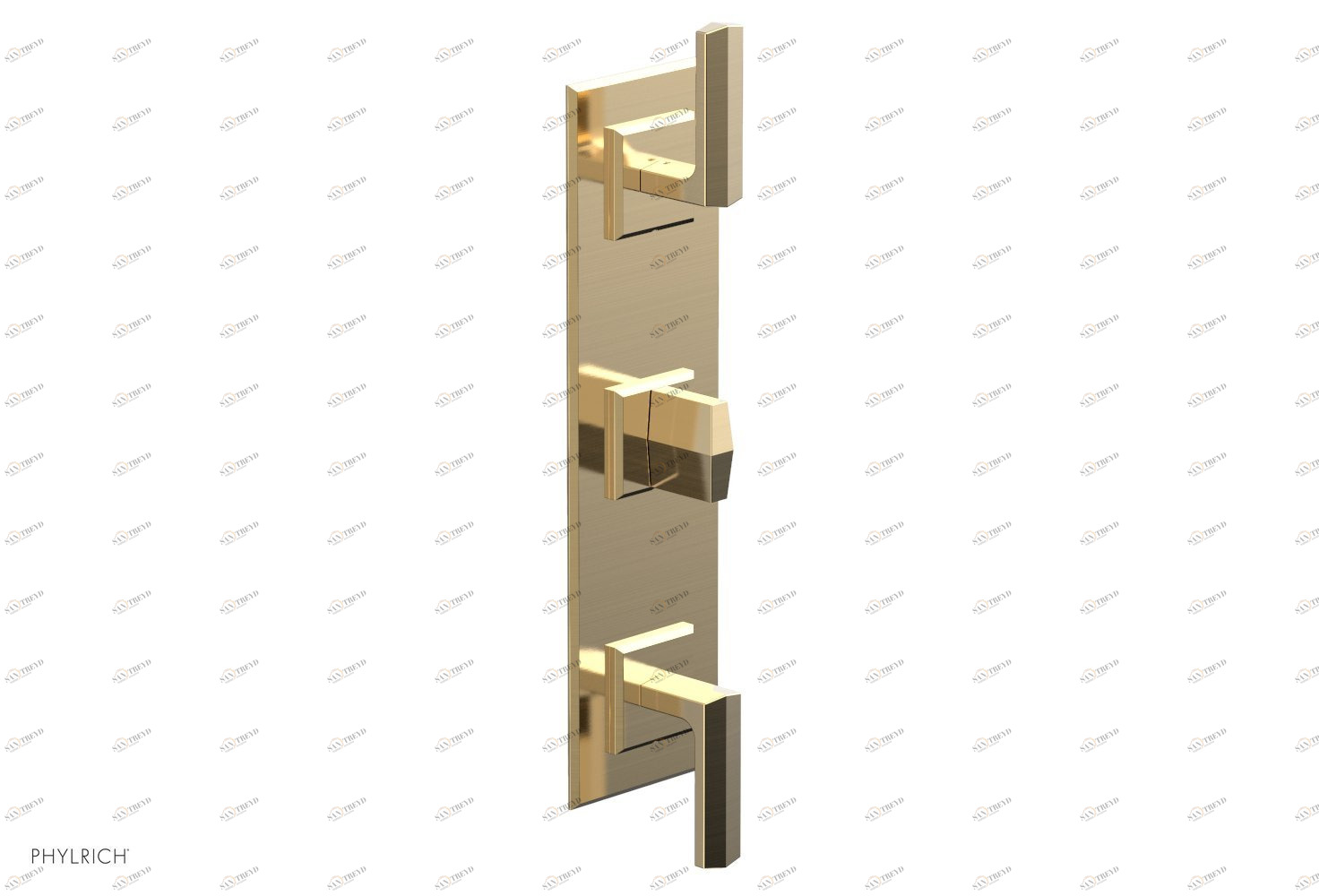 Регулятор напора DIAMA Phylrich  4-564-026 Satin Brass 