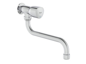 Однорычажный кухонный смеситель с поворотным изливом