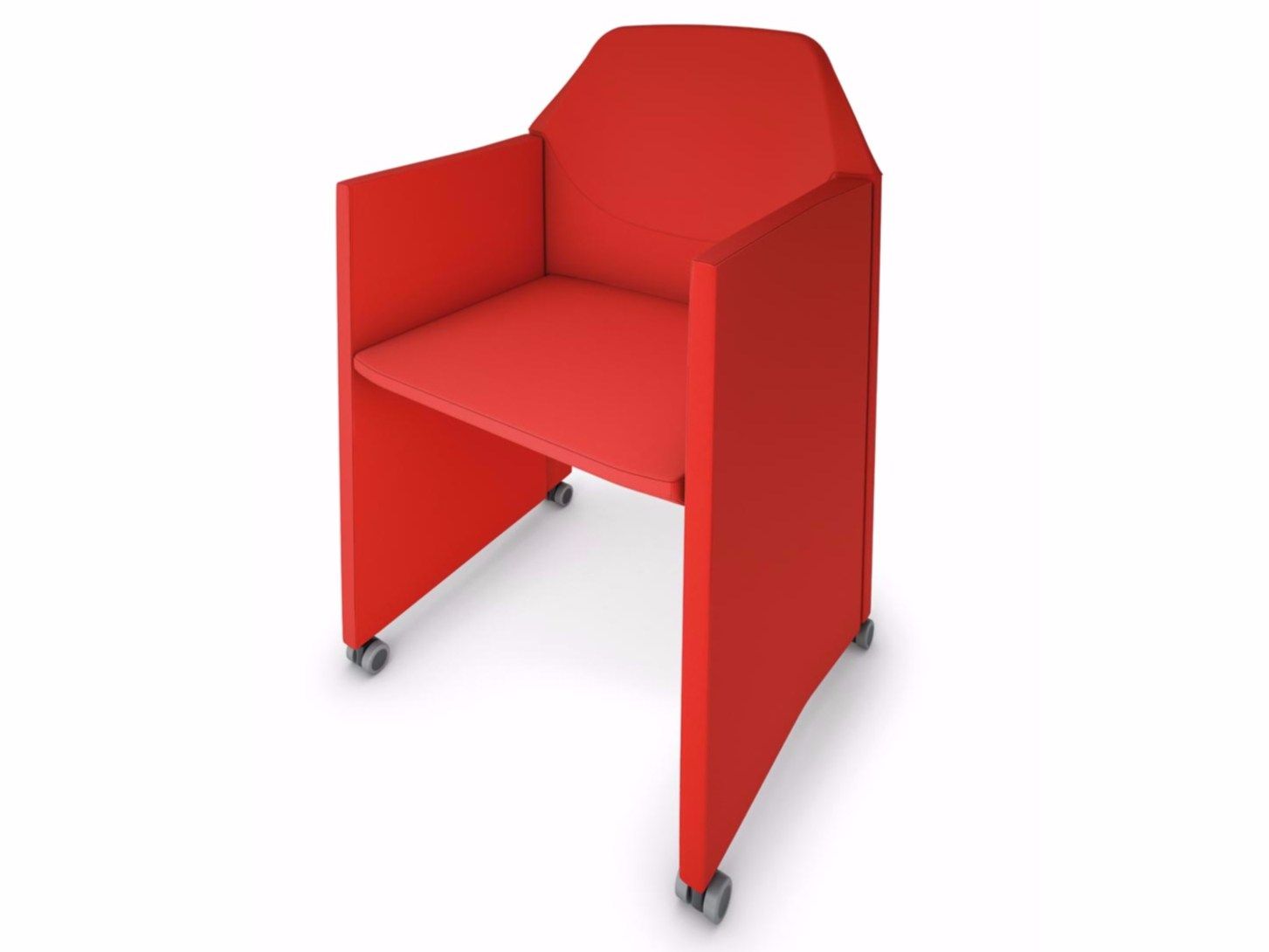 Складной стул с колесами и подлокотниками Luxy Nestar ARCH-00149791 - Вид №1