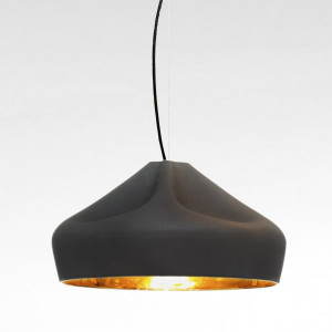 094720 Подвесной светильник LED 47 черно-золотой Marset Pleat Box