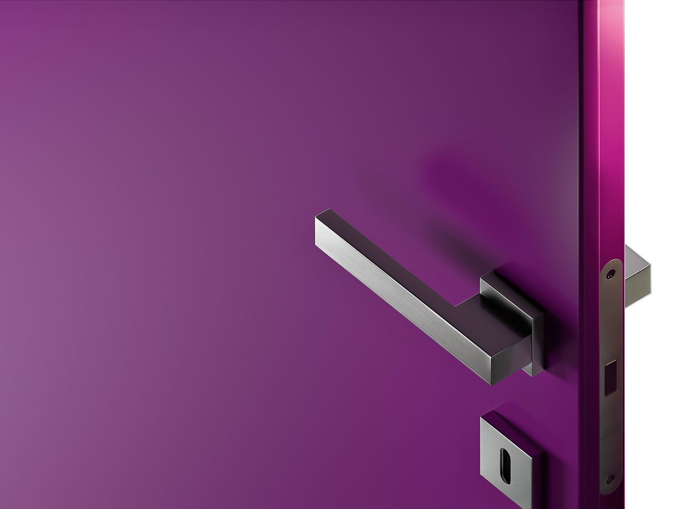 Матовая ламинированная дверь GIDEA 1000Colours ARCH-00030019 - Вид №11