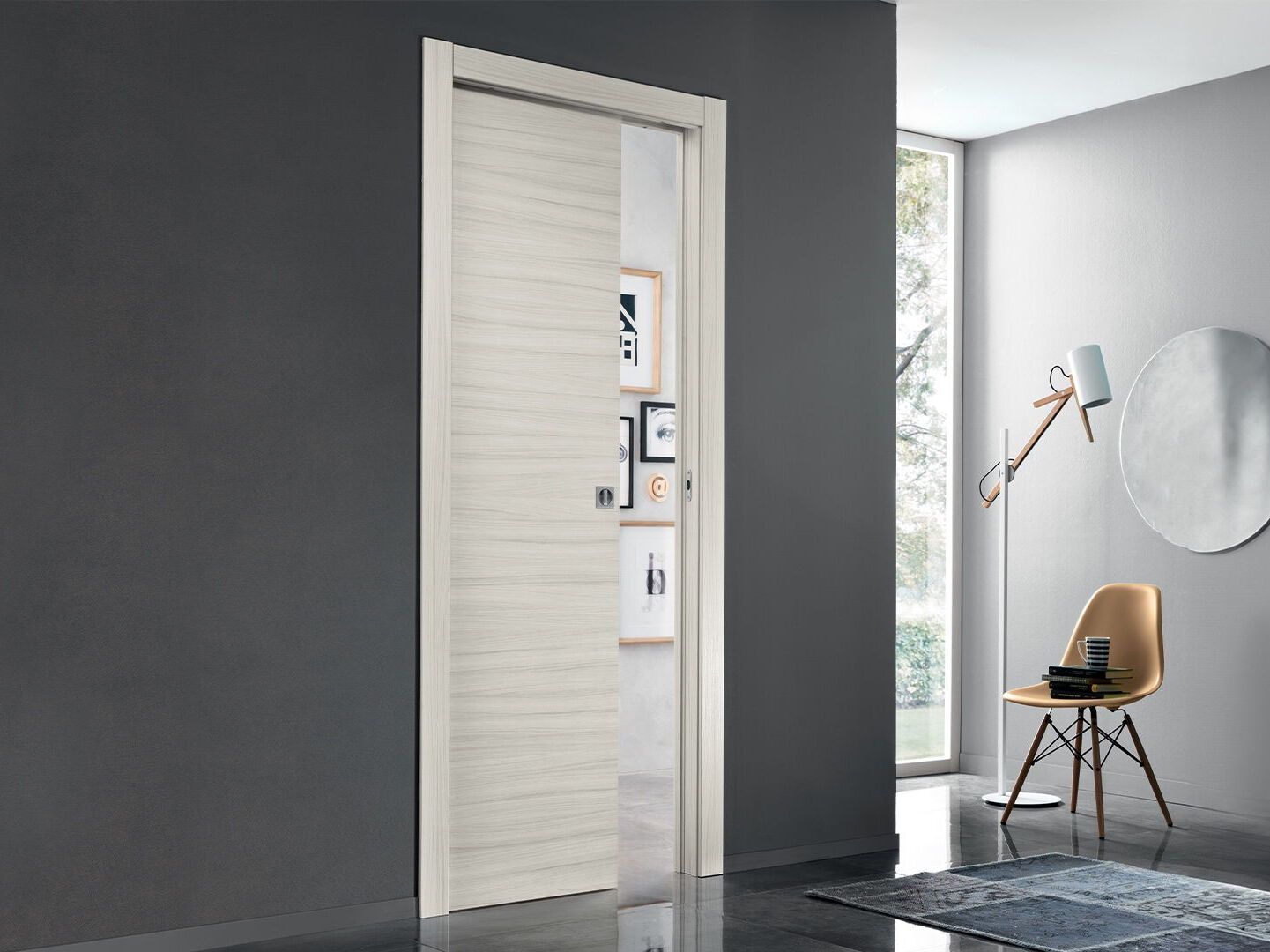 Ламинированная дверь Scrigno PORTA SCORREVOLE LAMINATA CON STIPITI ARCH-00145144 - Вид №1