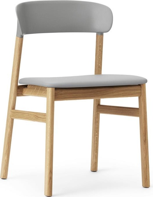 1401019 Herit Обивка для стульев Oak Spectrum Leather Grey Normann Copenhagen 