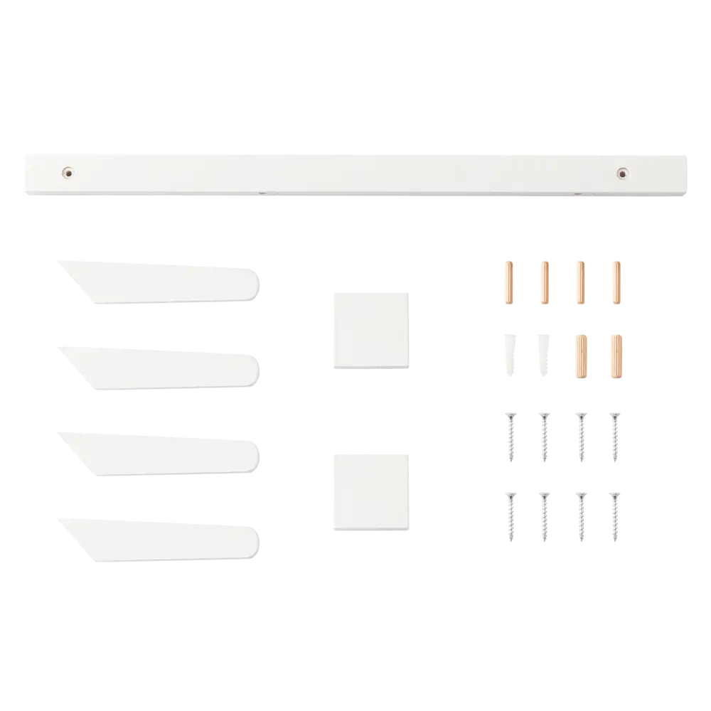 Wooden tree wall hook pine white KONSENSA STLM-2058907 - Вид №4
