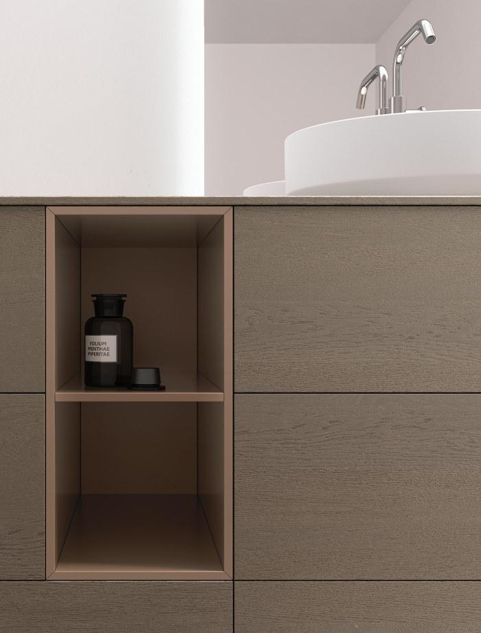 Arcom Тумба под умывальник из дерева с зеркалом Pollock Santreyd sun-id-1504600 - Вид №2