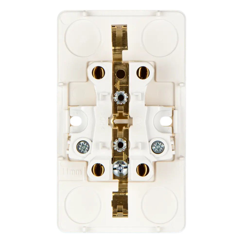 Двойная розетка SYSTEME ELECTRIC Этюд с защитными шторками 11401993 STLM-0001239 - Вид №4