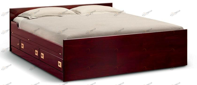 Caroti Двуспальная кровать из дерева  555/g+506 