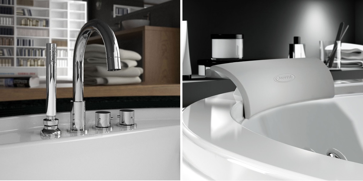 Ванна напольная с гидромассажем "TOP AQS" Nova 9Q43-569A Jacuzzi 9Q43569A - Вид №3