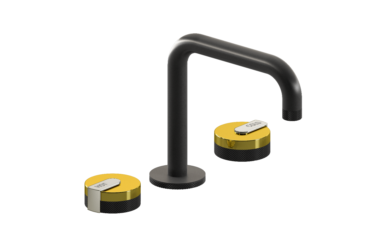 E-11511-R1PB-L1PC-BK Смеситель для умывальника на 3 отвертия GRAFF MOD+