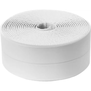 Лента-бордюр самоклеящаяся Аккурат 22 мм x 3.35 м цвет белый