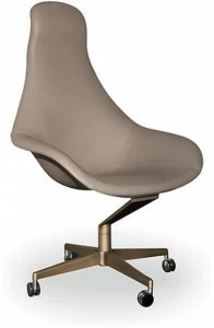 Reflex Кожаное кресло для руководителя с подголовником Zenith