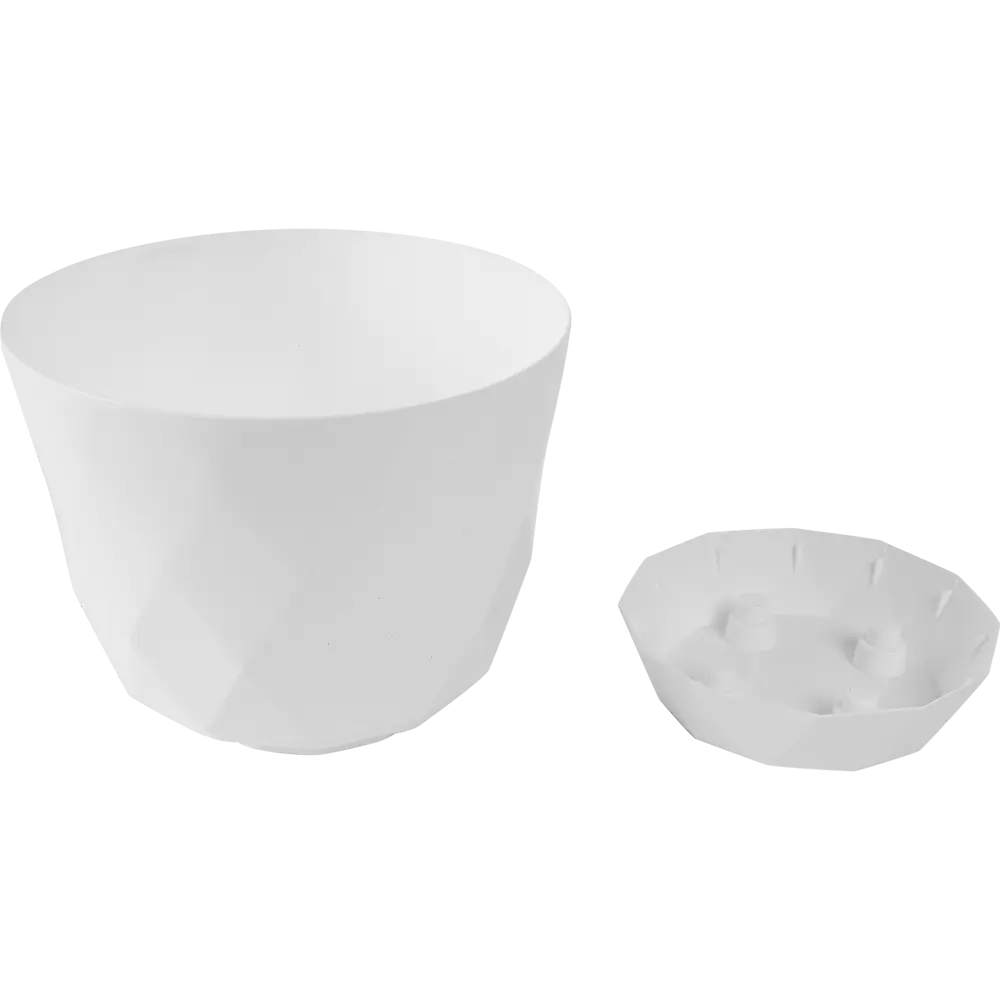 IDI LAND Laurel - горшок для цветов белый с системой полива 1.3 л 85414997 STLM-0062659 - Вид №1