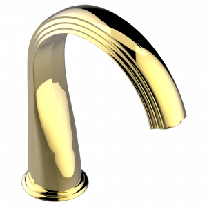 A7B-29SG Излив СУПЕР ГОЛИАФ устанавливаемый на борту ванны Thg-paris Ithaque с платиновым декором Покрытие PVD золотистый цвет