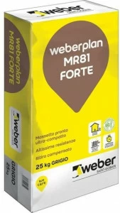 Saint-Gobain Weber Готовая стяжка средней скорости высыхания Weberplan