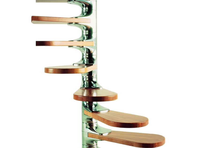 Винтовая лестница из алюминия и дерева Sentou TH ARCH-00058848