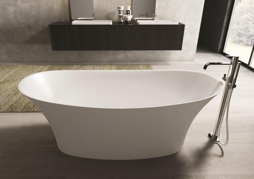 DISENIA Отдельностоящая овальная ванна из камня Mineralux sun-id-1394699 - Вид №3