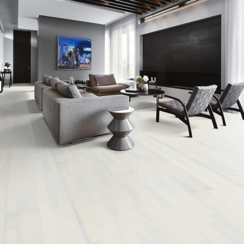 Паркетная доска Kahrs Ясень Алебастр 2600200530 - Вид №14