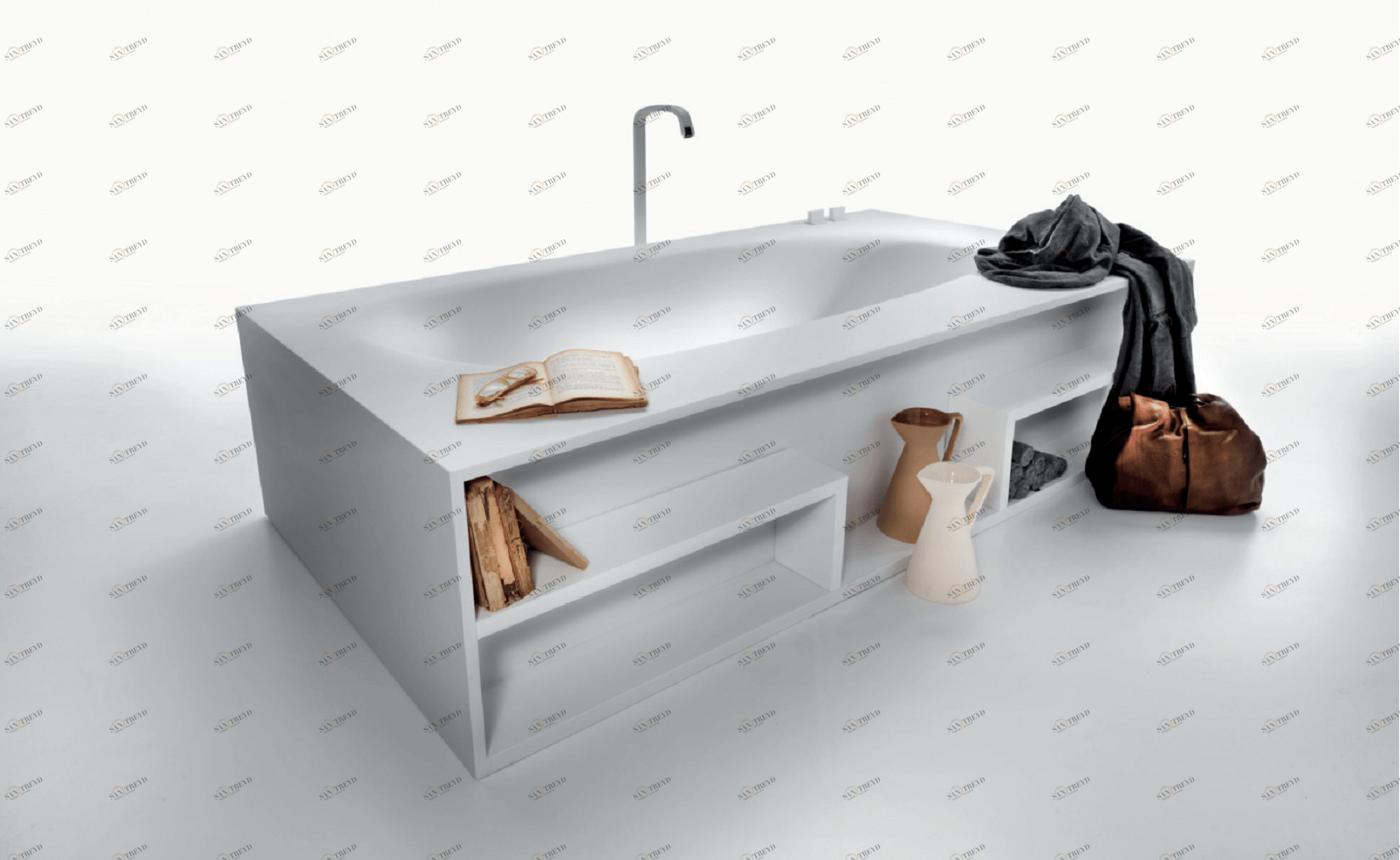 Ванна отдельно стоящая VKE Falper Vascamisura 185х110 VKG