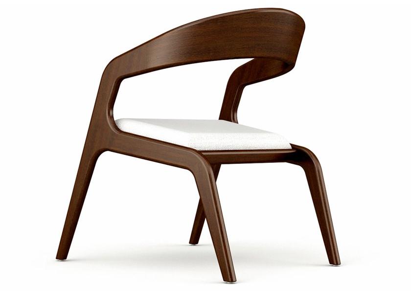 Prieto Studio Кресло из дерева со встроенной подушкой  Air001  - Вид №1